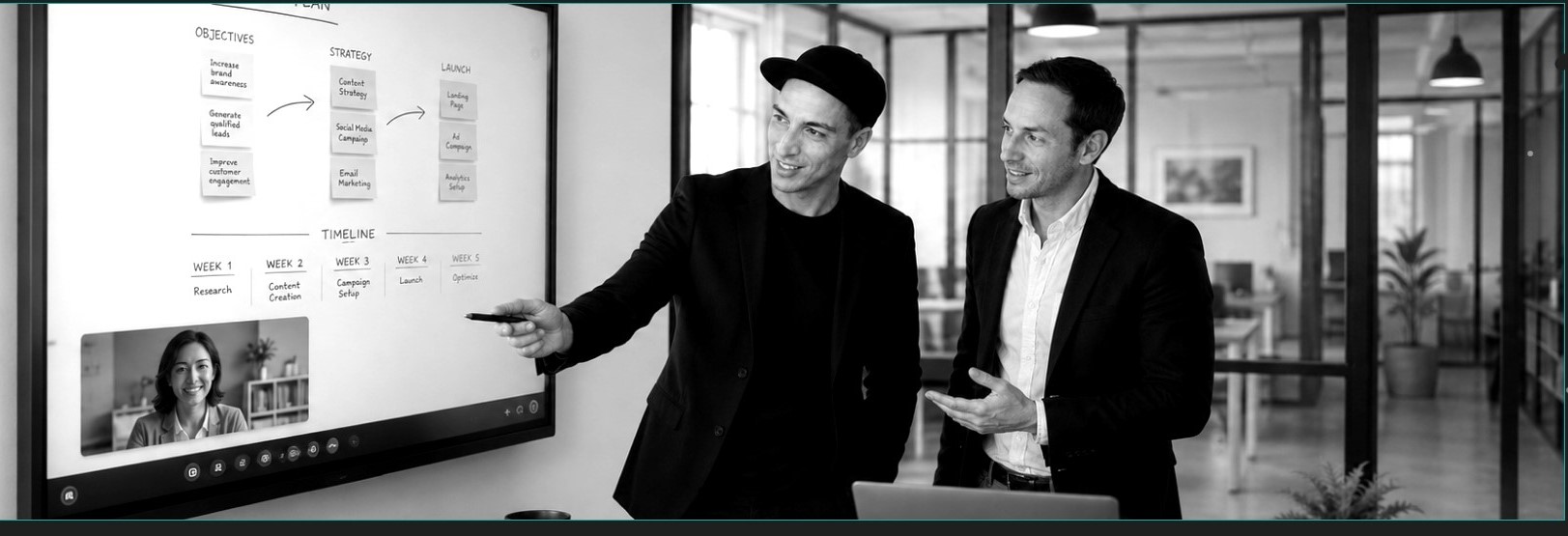 Chris und Nils, die Menschen hinter askingg